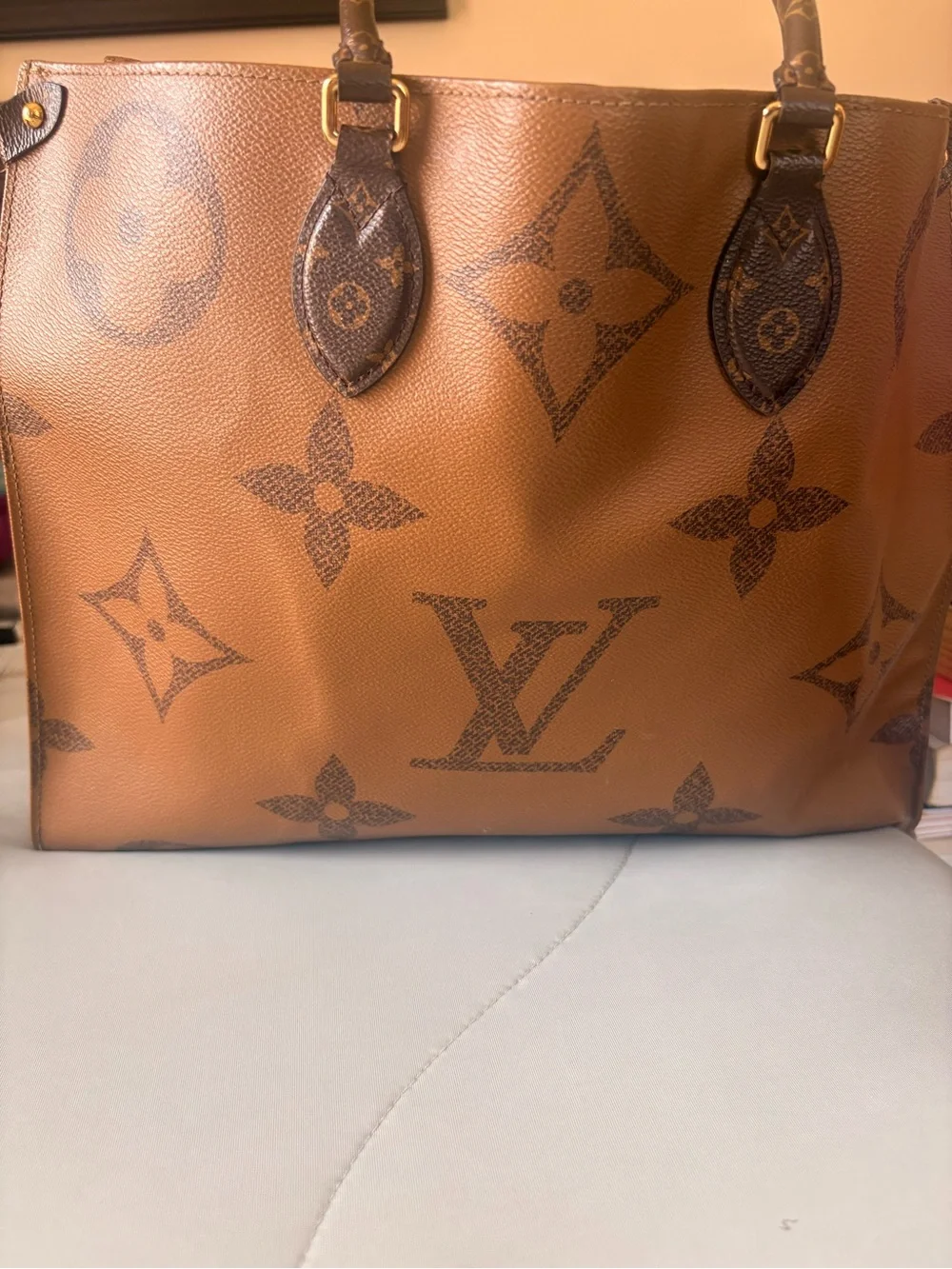Louis Vuitton Brown Monogram Shoulder Bag